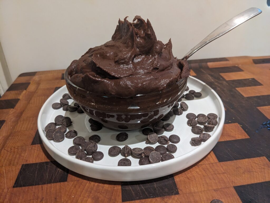 sweet potato chocolate ganache frosting